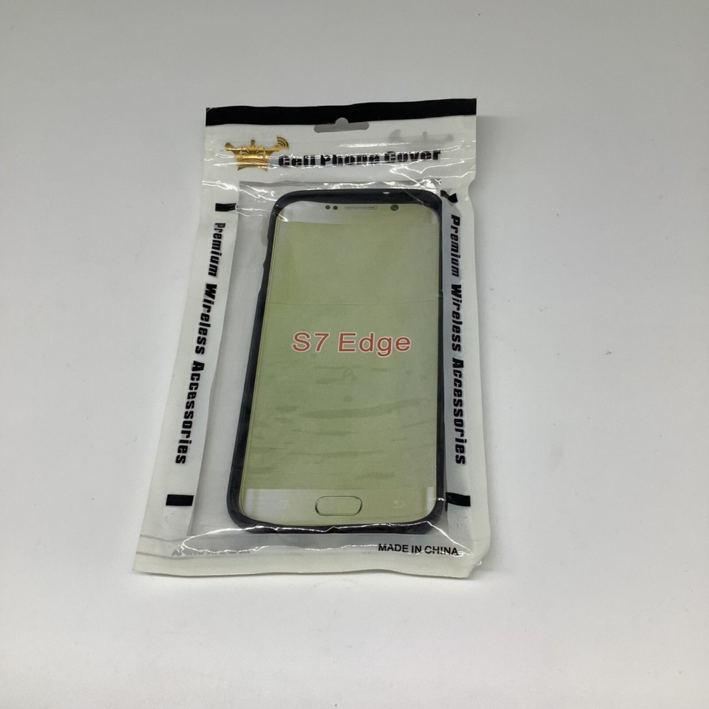 Snap-on Dual Layer Hybrid Crystal Bumper Frame for Samsung Galaxy S7 Edge - Picture 2 of 10